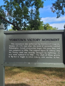 Victory Monument SIgn